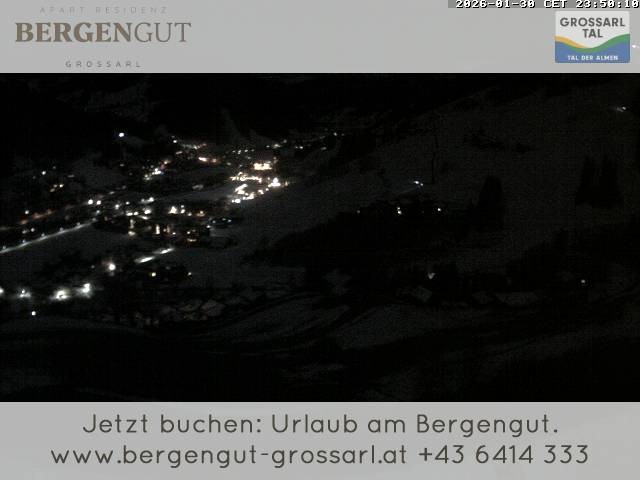 Archiv Foto Webcam Blick vom Hotel Bergengut nach Grossarl