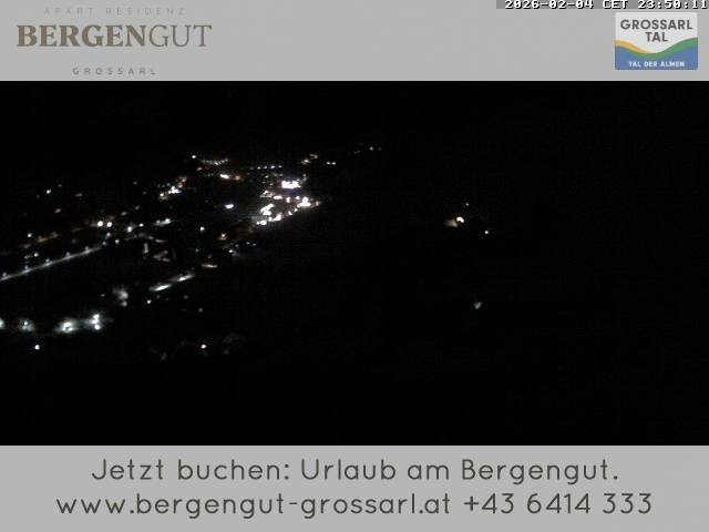 Archiv Foto Webcam Blick vom Hotel Bergengut nach Grossarl