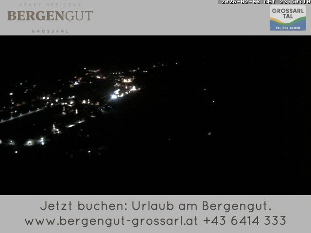 Archiv Foto Webcam Blick vom Hotel Bergengut nach Grossarl