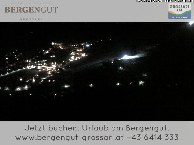Archiv Foto Webcam Blick vom Hotel Bergengut nach Grossarl