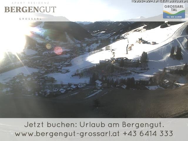 Archived image Webcam View Hotel Bergengut
