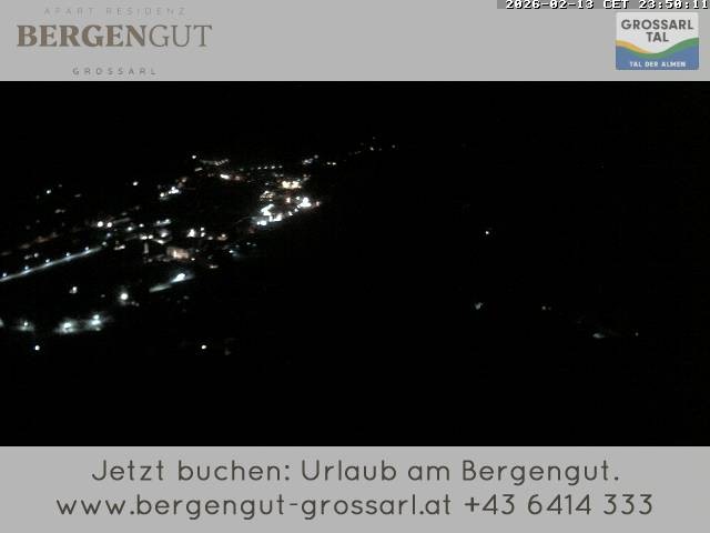Archiv Foto Webcam Blick vom Hotel Bergengut nach Grossarl