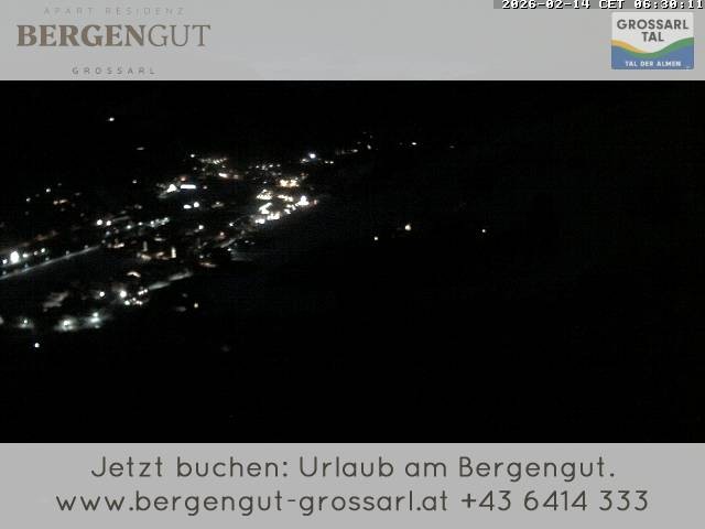 Archiv Foto Webcam Blick vom Hotel Bergengut nach Grossarl