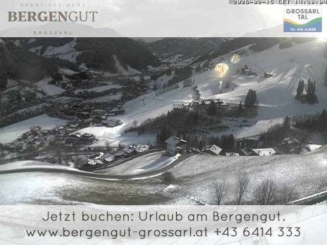 Archived image Webcam View Hotel Bergengut