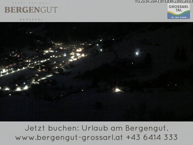 Archiv Foto Webcam Blick vom Hotel Bergengut nach Grossarl