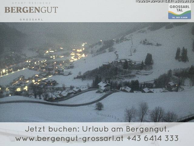 Archiv Foto Webcam Blick vom Hotel Bergengut nach Grossarl