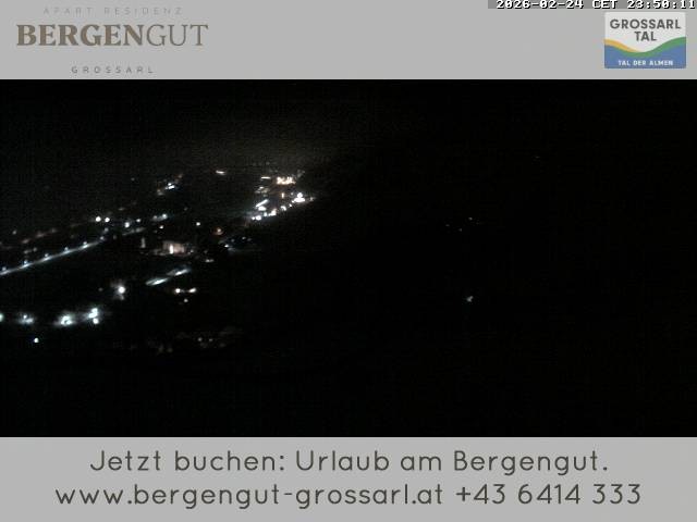 Archiv Foto Webcam Blick vom Hotel Bergengut nach Grossarl