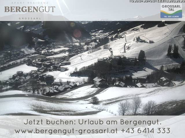 Archived image Webcam View Hotel Bergengut