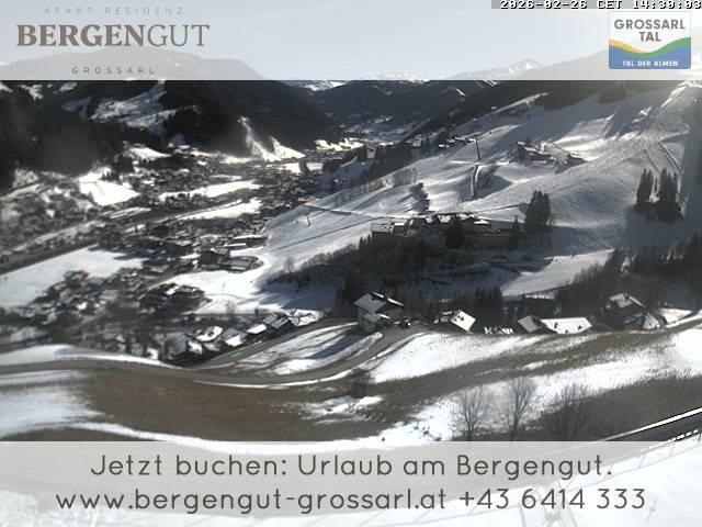 Archived image Webcam View Hotel Bergengut