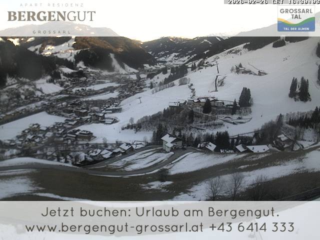 Archived image Webcam View Hotel Bergengut