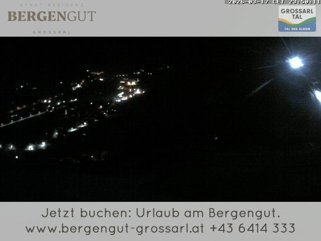 Archiv Foto Webcam Blick vom Hotel Bergengut nach Grossarl