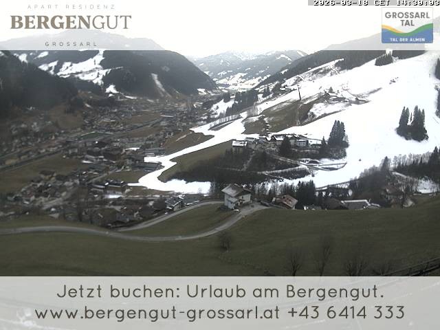 Archived image Webcam View Hotel Bergengut