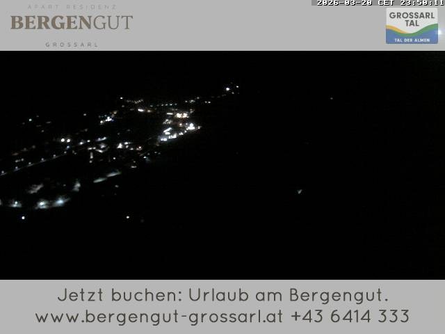 Archiv Foto Webcam Blick vom Hotel Bergengut nach Grossarl