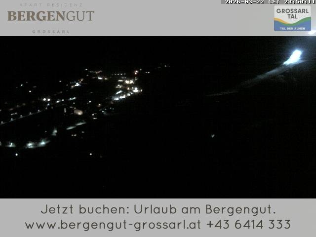 Archiv Foto Webcam Blick vom Hotel Bergengut nach Grossarl