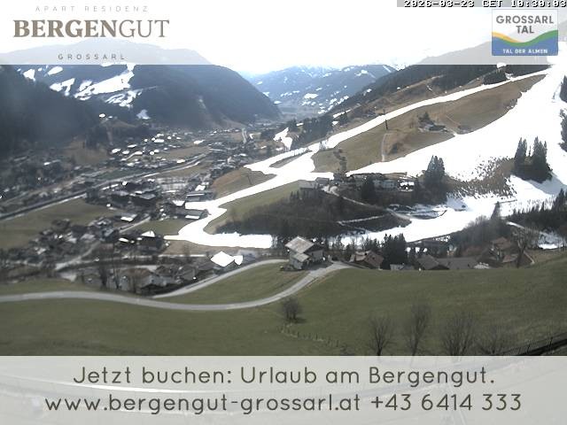 Archived image Webcam View Hotel Bergengut