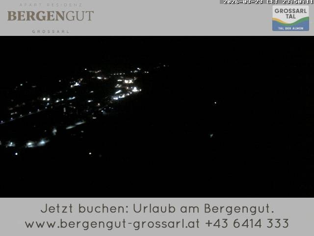 Archiv Foto Webcam Blick vom Hotel Bergengut nach Grossarl