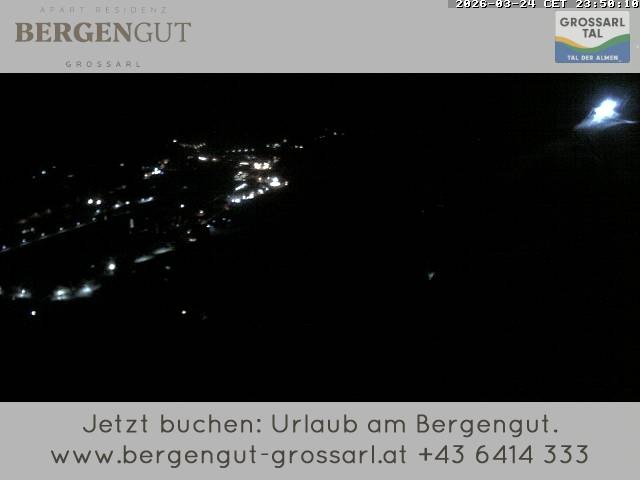 Archiv Foto Webcam Blick vom Hotel Bergengut nach Grossarl