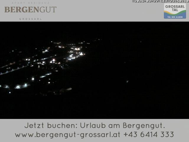 Archiv Foto Webcam Blick vom Hotel Bergengut nach Grossarl