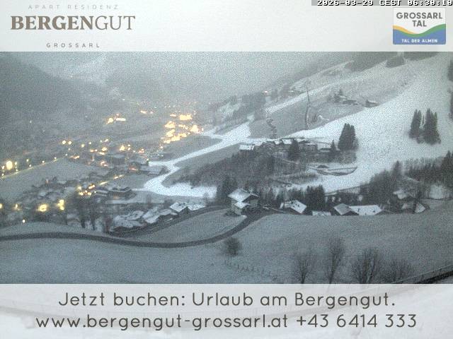Archiv Foto Webcam Blick vom Hotel Bergengut nach Grossarl