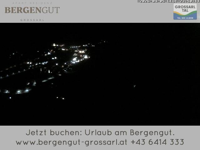 Archiv Foto Webcam Blick vom Hotel Bergengut nach Grossarl