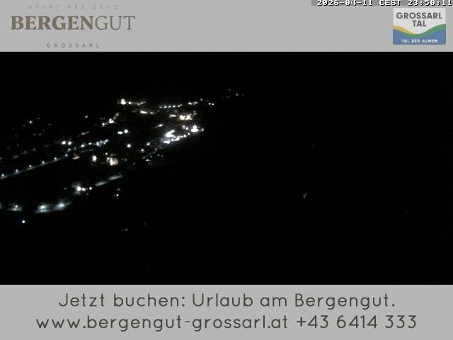 Archiv Foto Webcam Blick vom Hotel Bergengut nach Grossarl