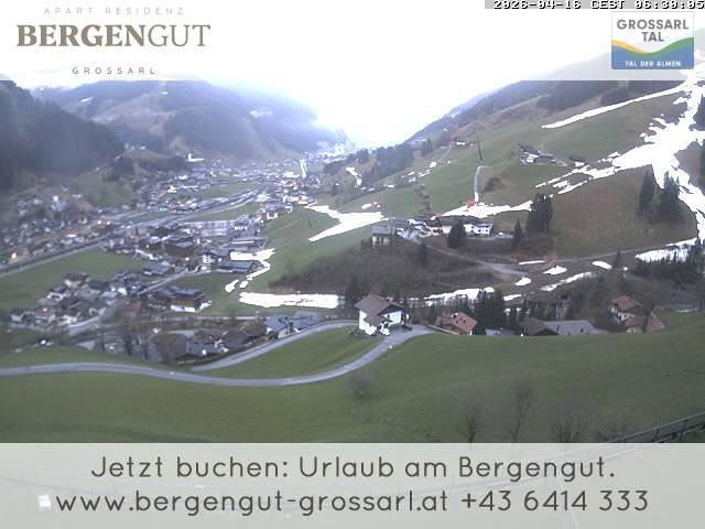 Archived image Webcam View Hotel Bergengut