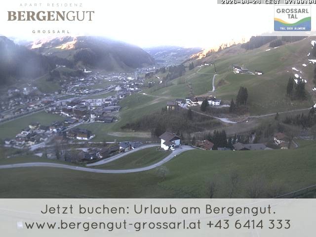 Archived image Webcam View Hotel Bergengut