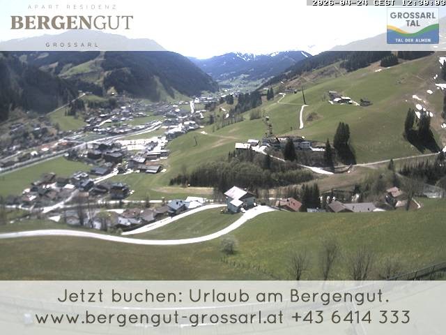 Archived image Webcam View Hotel Bergengut