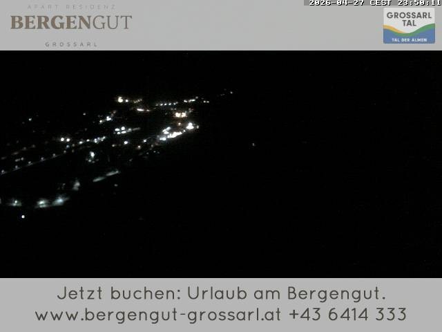 Archiv Foto Webcam Blick vom Hotel Bergengut nach Grossarl