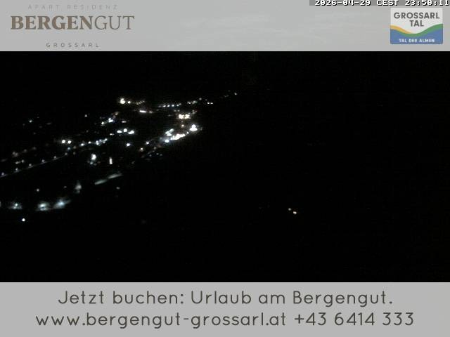 Archiv Foto Webcam Blick vom Hotel Bergengut nach Grossarl
