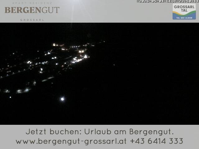 Archiv Foto Webcam Blick vom Hotel Bergengut nach Grossarl