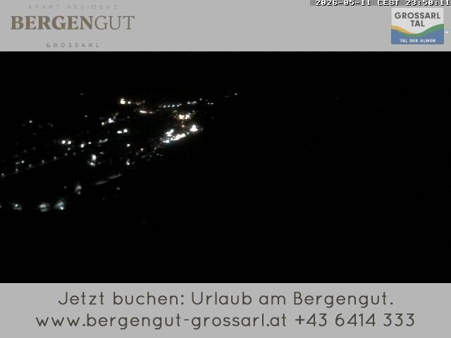Archiv Foto Webcam Blick vom Hotel Bergengut nach Grossarl