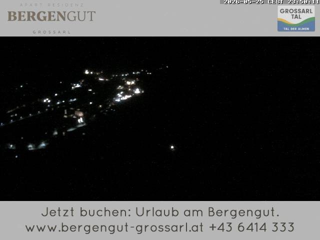 Archiv Foto Webcam Blick vom Hotel Bergengut nach Grossarl