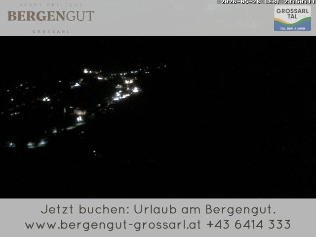 Archiv Foto Webcam Blick vom Hotel Bergengut nach Grossarl