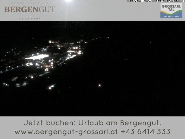 Archiv Foto Webcam Blick vom Hotel Bergengut nach Grossarl