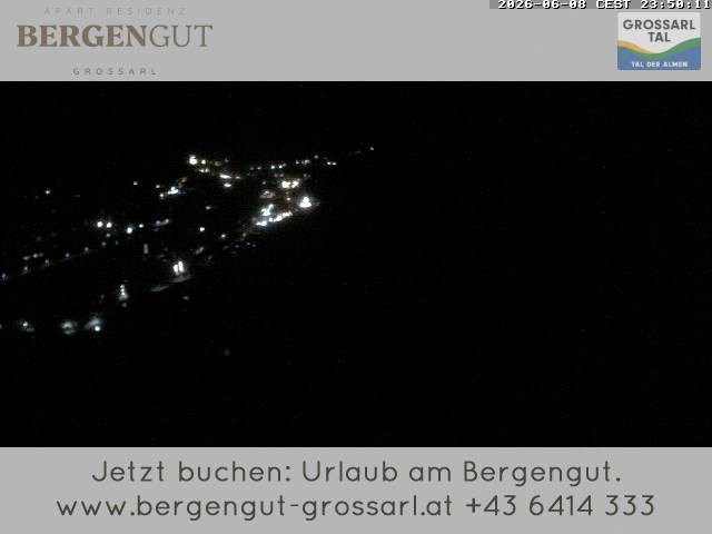 Archiv Foto Webcam Blick vom Hotel Bergengut nach Grossarl