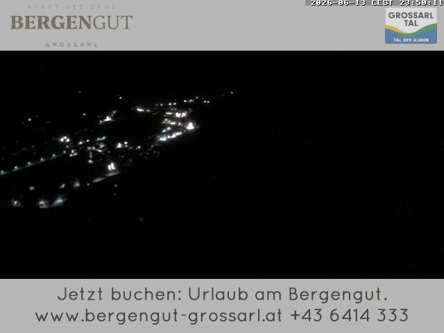Archiv Foto Webcam Blick vom Hotel Bergengut nach Grossarl