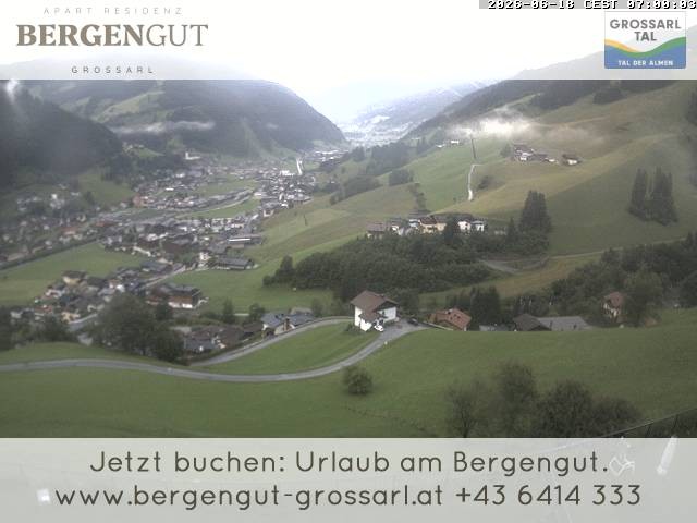 Archived image Webcam View Hotel Bergengut