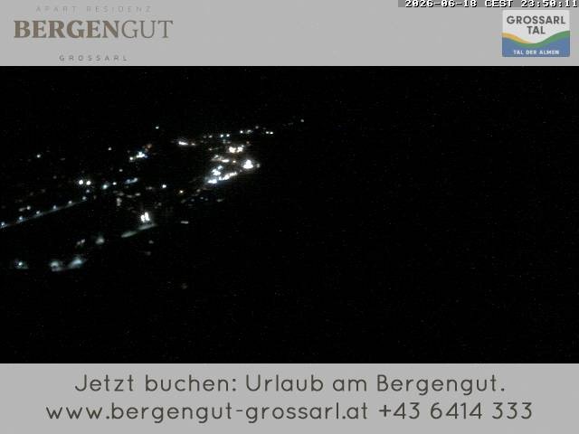 Archiv Foto Webcam Blick vom Hotel Bergengut nach Grossarl