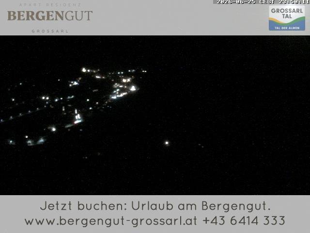 Archiv Foto Webcam Blick vom Hotel Bergengut nach Grossarl