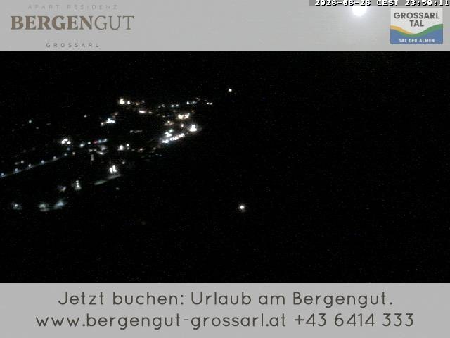 Archiv Foto Webcam Blick vom Hotel Bergengut nach Grossarl