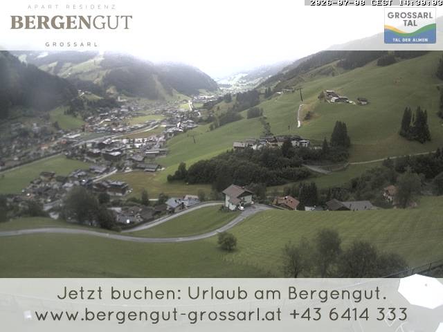 Archived image Webcam View Hotel Bergengut