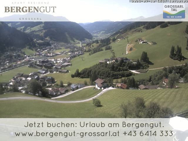Archived image Webcam View Hotel Bergengut