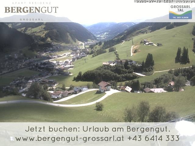 Archived image Webcam View Hotel Bergengut