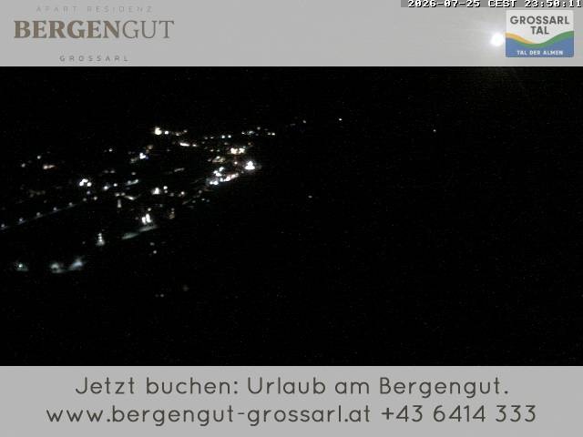 Archiv Foto Webcam Blick vom Hotel Bergengut nach Grossarl