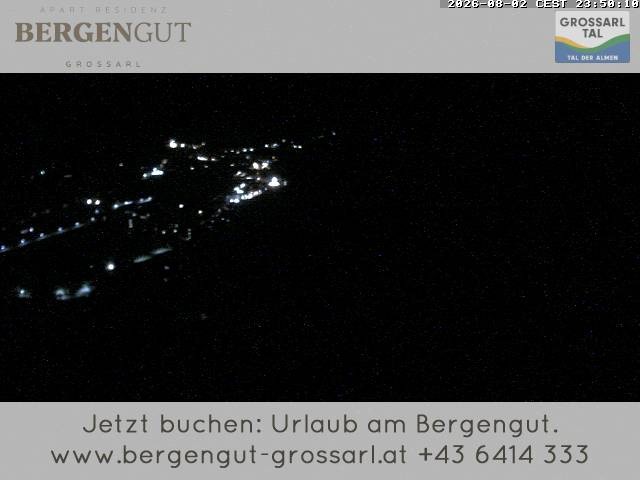 Archiv Foto Webcam Blick vom Hotel Bergengut nach Grossarl