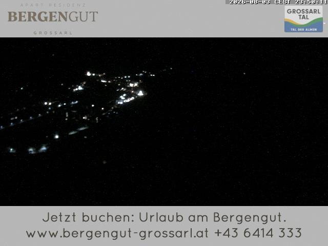 Archiv Foto Webcam Blick vom Hotel Bergengut nach Grossarl