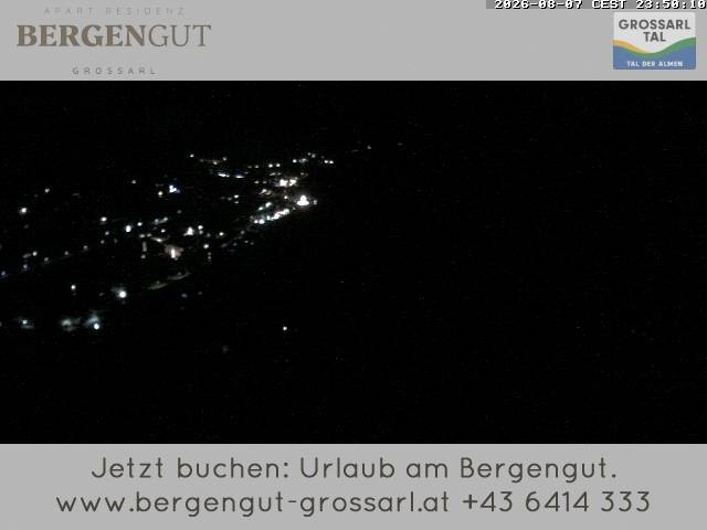 Archiv Foto Webcam Blick vom Hotel Bergengut nach Grossarl