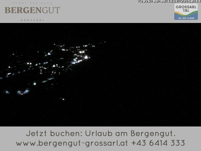 Archiv Foto Webcam Blick vom Hotel Bergengut nach Grossarl