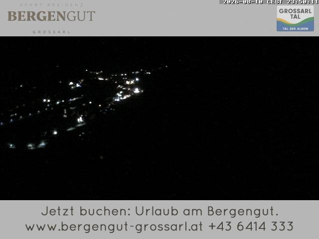 Archiv Foto Webcam Blick vom Hotel Bergengut nach Grossarl